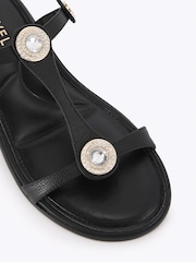 Carvela Black Amalia Sandals - Image 3 of 4