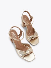 Carvela Gold Selene Sandals - Image 2 of 4