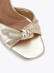 Carvela Gold Selene Sandals - Image 5 of 5