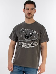 Brands In Black Marvel Spider-Man Friendly T-Shirt - Image 1 of 5