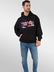 Brands In Black Marvel Spider-Man Miles Morales Hoodie - Image 2 of 5