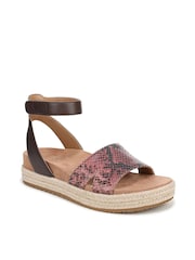 Rojo - Vionic Yucca Regular Fit Arch Support Espadrille Sandals - Imagen 3 de 7