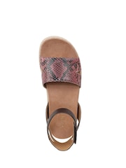 Rojo - Vionic Yucca Regular Fit Arch Support Espadrille Sandals - Imagen 5 de 7