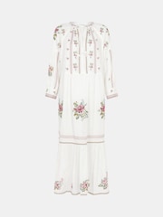 Accessorize Floral Embroidered Maxi Dress - תמונה 4 מתוך 4