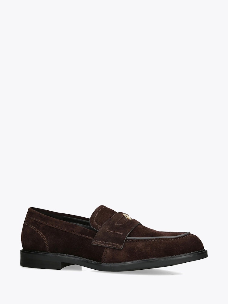 Steve Madden Brown Motor Suede Shoes - Image 4 of 4 Steve Madden Brown Motor Suede Shoes - Image 4 of 4