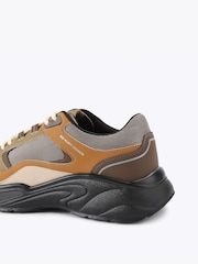 KG Kurt Geiger Dark Brown Lloyd Trainers - Image 3 of 4