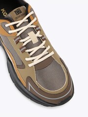 KG Kurt Geiger Dark Brown Lloyd Trainers - Image 4 of 4