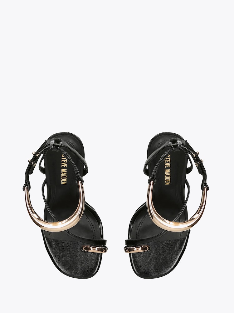 Steve Madden Black Tia Sandals - Image 2 of 4 Steve Madden Black Tia Sandals - Image 2 of 4