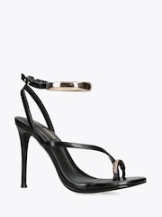 Steve Madden Black Tia Sandals - Image 4 of 4