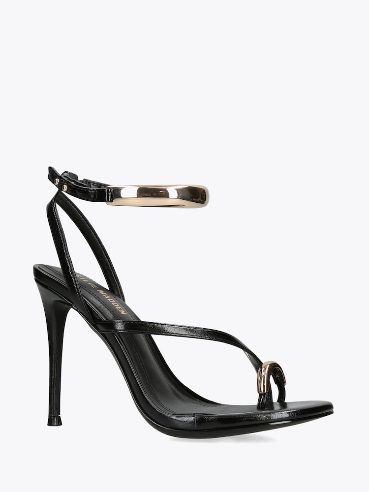 Steve Madden Black Tia Sandals - Image 4 of 4 Steve Madden Black Tia Sandals - Image 4 of 4