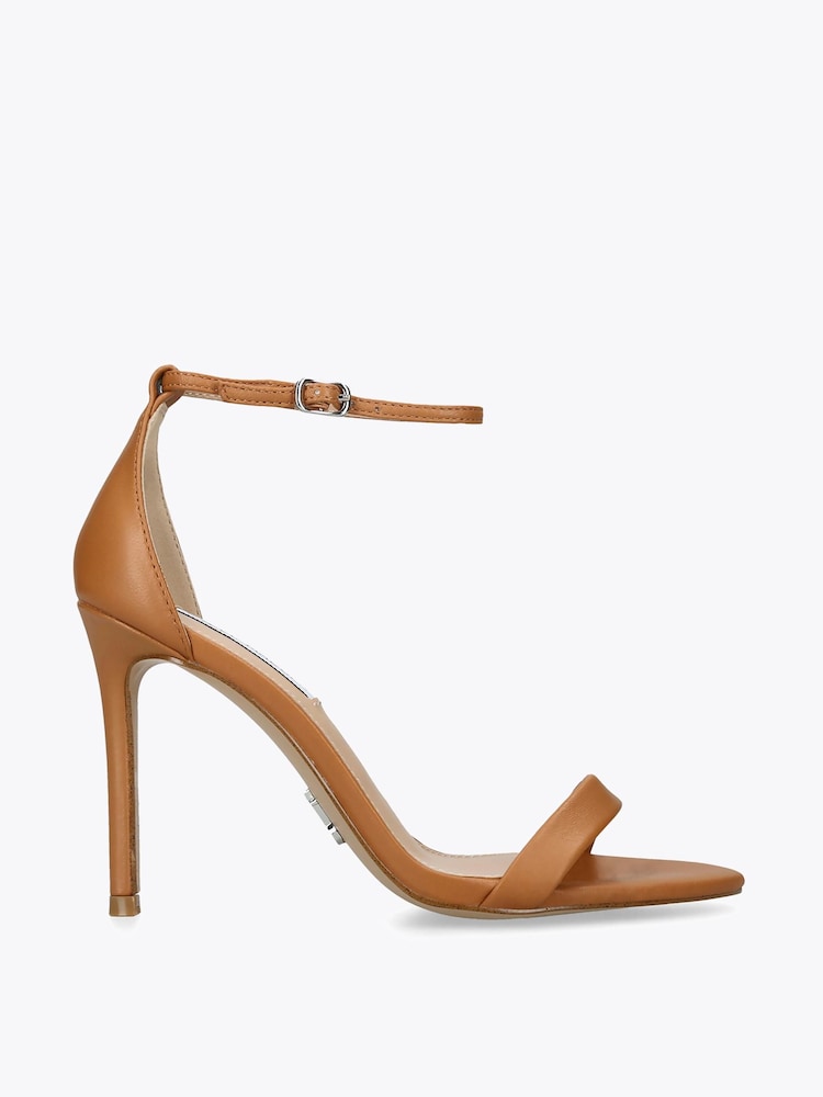 Steve Madden Brown Tecy Leather Sandals - Image 1 of 4 Steve Madden Brown Tecy Leather Sandals - Image 1 of 4