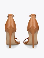 Steve Madden Brown Tecy Leather Sandals - Image 4 of 4