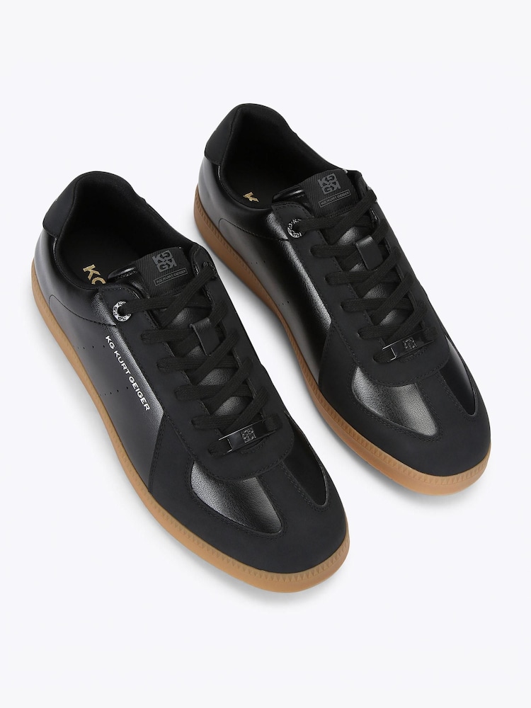 KG Kurt Geiger Black Lindon Trainers - Image 2 of 4