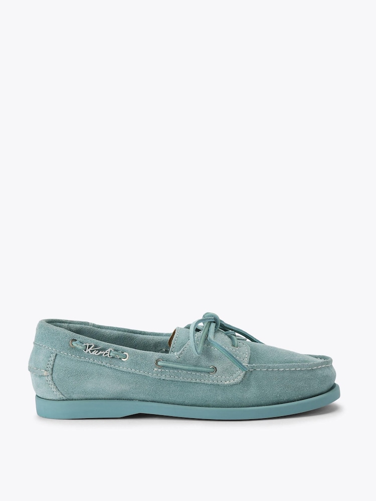 Kurt Geiger London Blue Somerville Boat Shoes - Image 1 of 4
