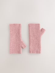 Rosa ruborizado - Cosy Arm Warmers (5-16yrs) - Imagen 1 de 3