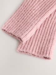 Rosa ruborizado - Cosy Arm Warmers (5-16yrs) - Imagen 2 de 3