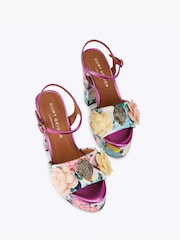 Kurt Geiger London White Kensington Platform Sandals - Image 3 of 5