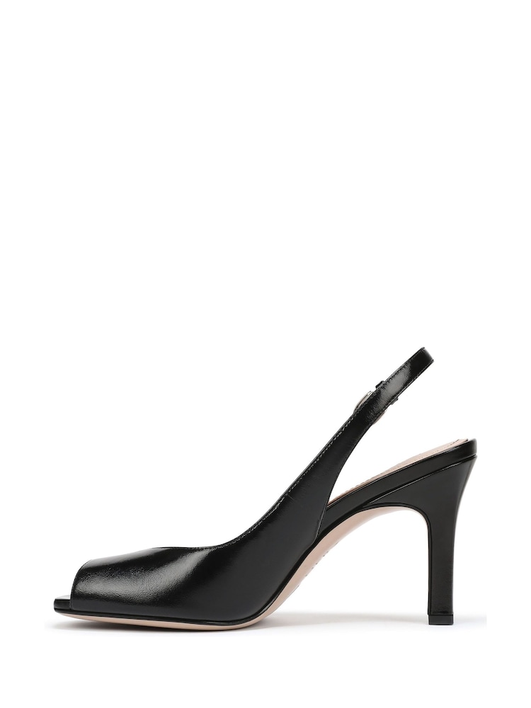 Naturalizer Black Alexa Regular Fit Slingbacks Sandals - Image 2 of 7