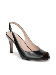 Naturalizer Black Alexa Regular Fit Slingbacks Sandals - Image 3 of 7