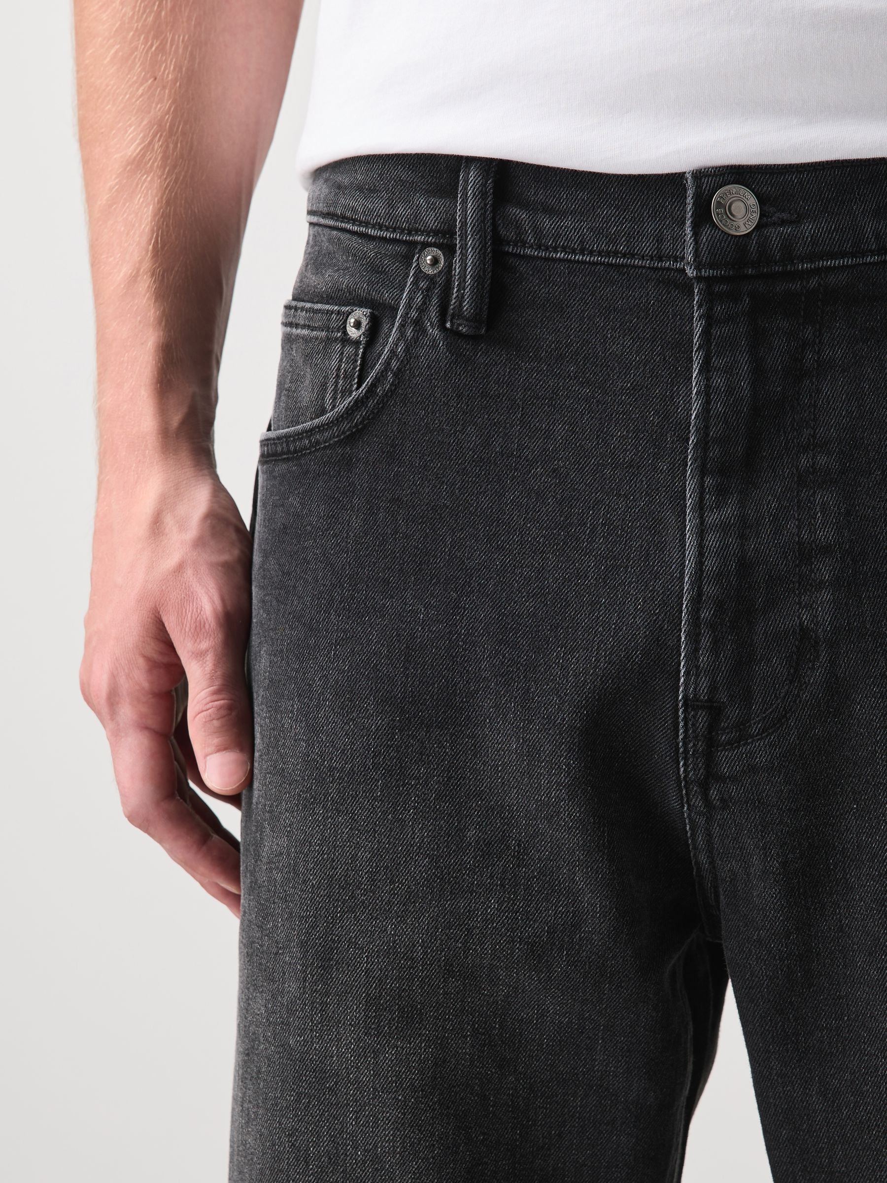 Buy Black Straight Fit Vintage Jeans from Next USA