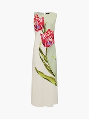French Connection White Printed Dori Maxi Dress - Image 5 of 6