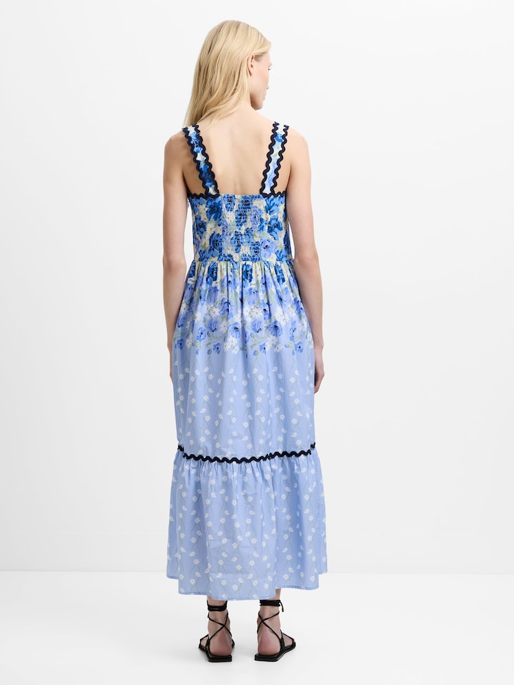 French Connection Blue Ivy Cambria Floral Sundress - Image 2 of 6
