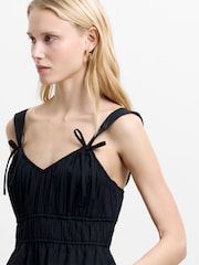 French Connection Era Poplin Ruched Bust Jumpsuit - Bild 5 von 6