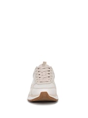 Naturalizer White Zoie Wide Fit Lace-Up Trainers - Image 4 of 7