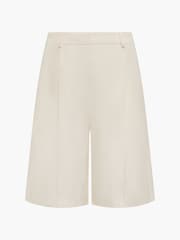 French Connection White Raquel Bermuda Shorts - Image 5 of 5