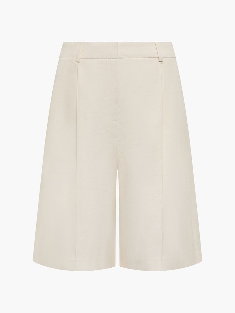 French Connection White Raquel Bermuda Shorts - Image 5 of 5