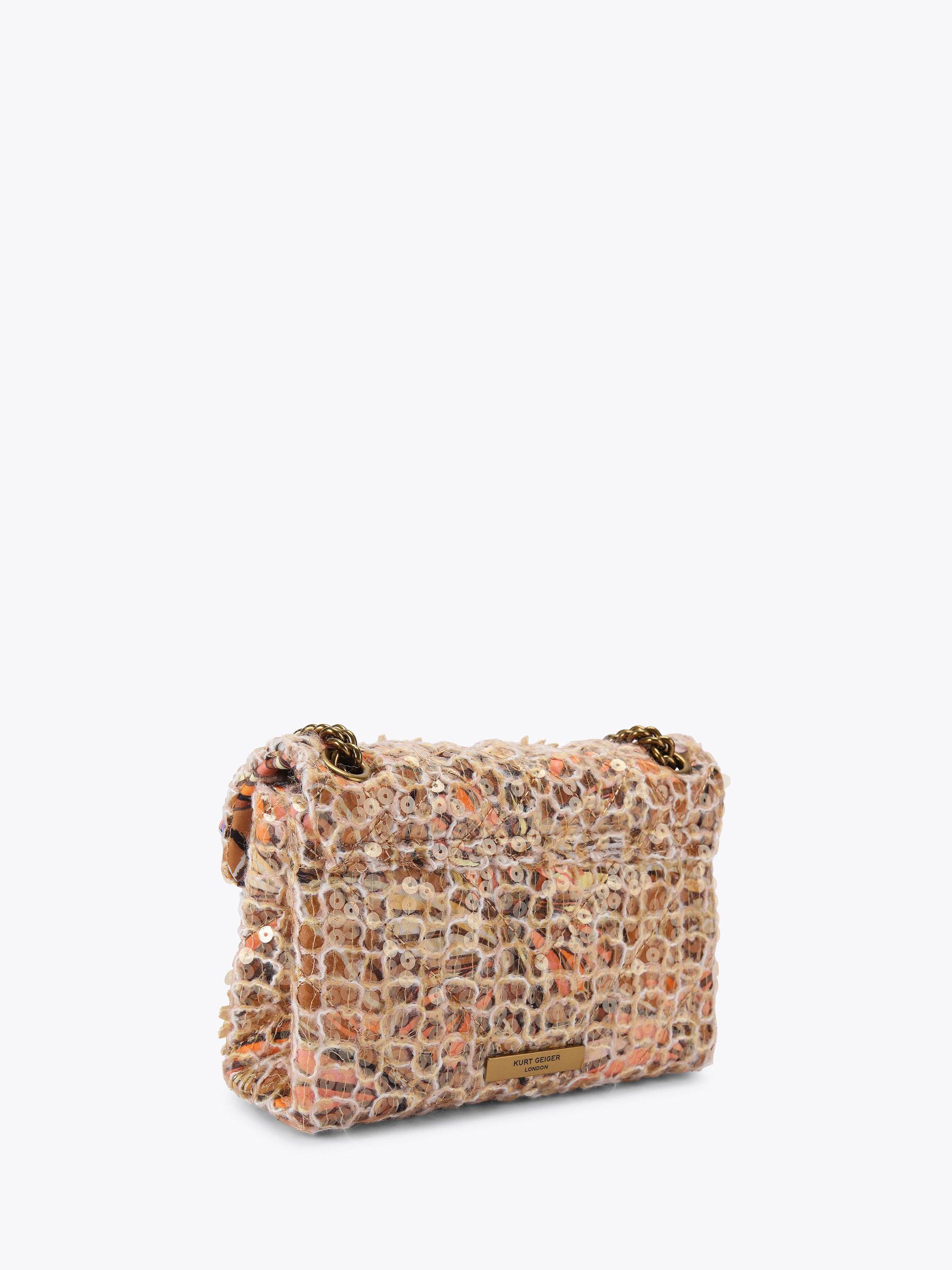 Buy Kurt Geiger London Brown - Flower Mini Kensington Bag from the Next ...