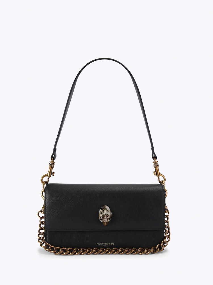 Kurt Geiger London Black Sloane Soft Shoulder Bag - Image 2 of 5