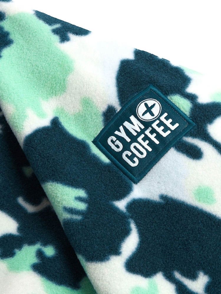 Gym + Coffee Green Snap Polar Fleece - Image 12 of 12