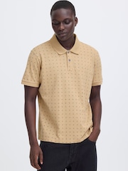 Blend Natural Abdo Printed Polo Shirt - Image 1 of 8