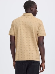 Blend Natural Abdo Printed Polo Shirt - Image 2 of 8