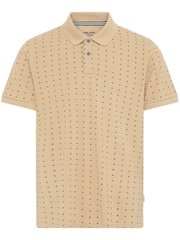Blend Natural Abdo Printed Polo Shirt - Image 6 of 8