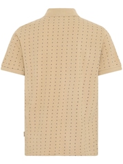 Blend Natural Abdo Printed Polo Shirt - Image 7 of 8