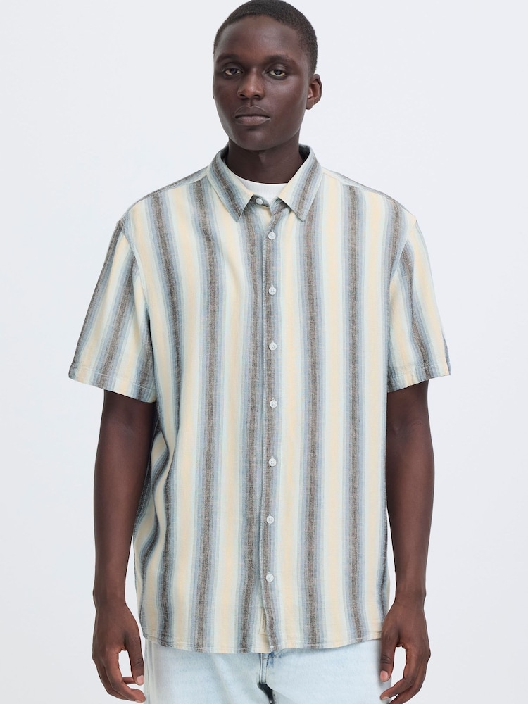 Blend Blue Bobby Stripe Shirt - Image 1 of 8