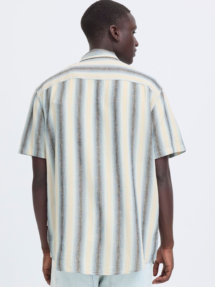 Blend Blue Bobby Stripe Shirt - Image 2 of 8