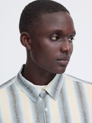 Blend Blue Bobby Stripe Shirt - Image 4 of 8