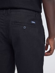 Blend Blue Morgan Linen Shorts - Image 4 of 8