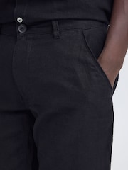 Blend Blue Morgan Linen Shorts - Image 5 of 8