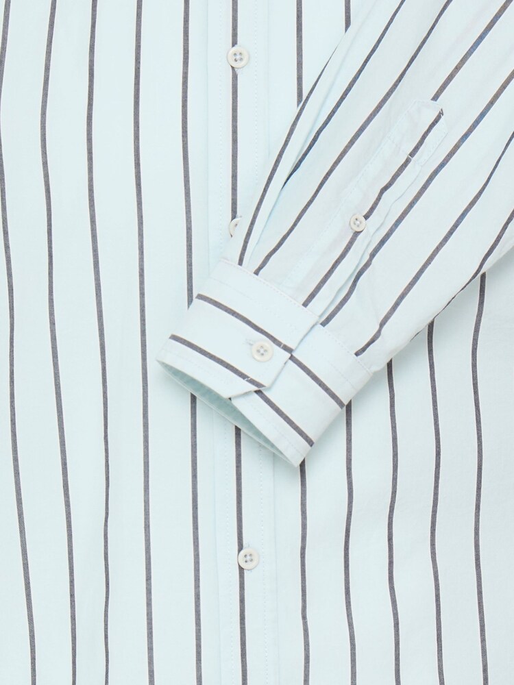 Blend Blue Daven Stripe Shirt - Image 8 of 8