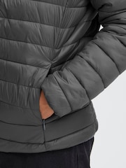 Blend Grey Romsey Hooded Puffer Coat - Image 5 of 8