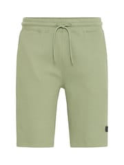 Blend Green Fillip Waffle Knit Shorts - Image 7 of 8