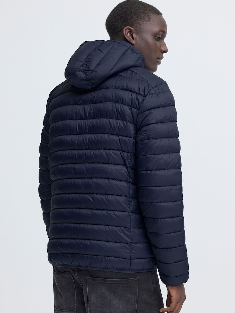 Blend Blue Romsey Hooded Puffer Coat - Image 2 of 7