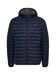 Blend Blue Romsey Hooded Puffer Coat - Image 6 of 7