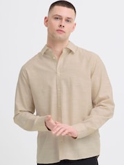 Blend Natural Daris Slub Shirt - Image 1 of 7