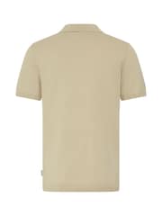 Blend Natural Baron Knitted Polo Shirt - Image 6 of 6