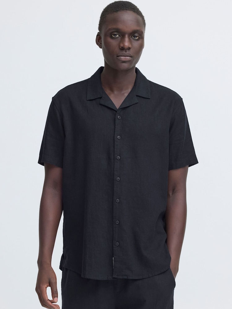 Blend Blue Bobby Linen Cuba Shirt - Image 1 of 8